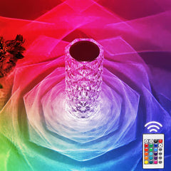 Diamond Crystal Touch Lamp with Remote