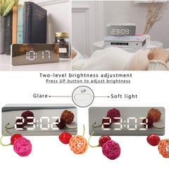 Digital Mirror Clock