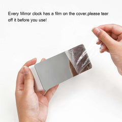 Digital Mirror Clock