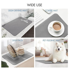 Dish Drying Mat for Kitchen