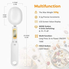 Electronic Digital Kitchen Weighing Spoon
