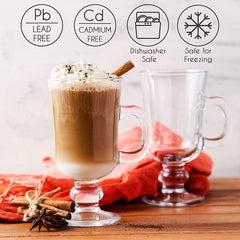 Irish Coffee Mug 250ml Set of 6