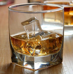 Plaza Square Whiskey Glass 180ml Set of 6