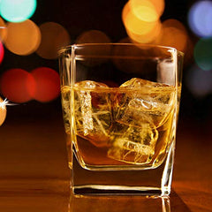 Plaza Square Whiskey Glass 180ml Set of 6