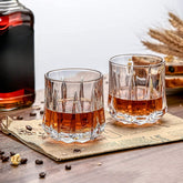 Rock Style Whiskey Glass 350ml Set of 6