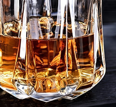 Rock Style Whiskey Glass 350ml Set of 6