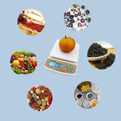 Square Kitchen Scale