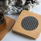Square Shape Bamboo Wooden Coaster