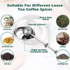 Stainless Steel Tea Infuser Strainer Filter