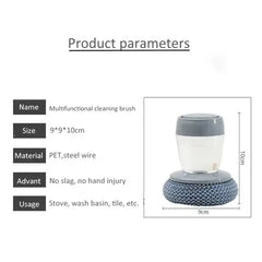 Tar Dish Cleaning Brush