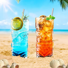 Tiki Glass 400ml Set of 6