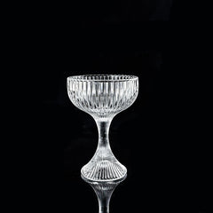 Vintage Ribbed Wine Goblet 180ml