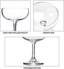 Coupe Glass 220ml Set of 6