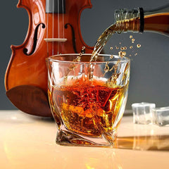 Twisted Whiskey Glass 300ml Set of 6