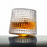 Spinning Glass Diamond 170ml Set of 6