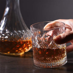 Rain Drop Whiskey Glass 310ml Set of 6