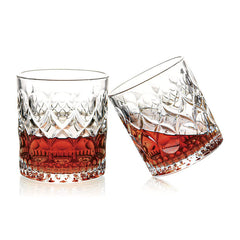 Rain Drop Whiskey Glass 310ml Set of 6
