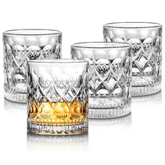 Rain Drop Whiskey Glass 310ml Set of 6