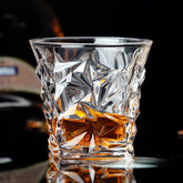 Cracked Whiskey Glass 300ml Set of 6