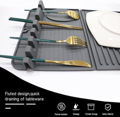 3 in 1 Kitchen Silicone Dish Drying Mat