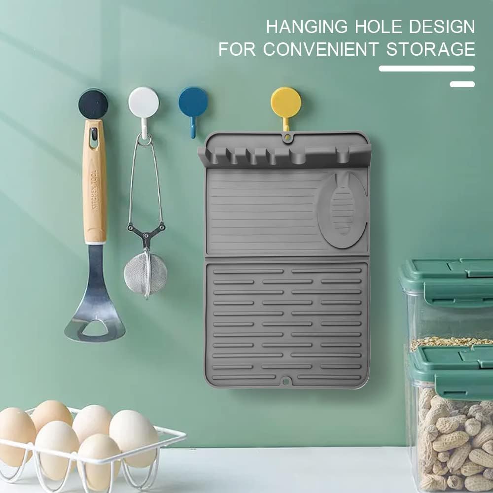 3 in 1 Kitchen Silicone Dish Drying Mat