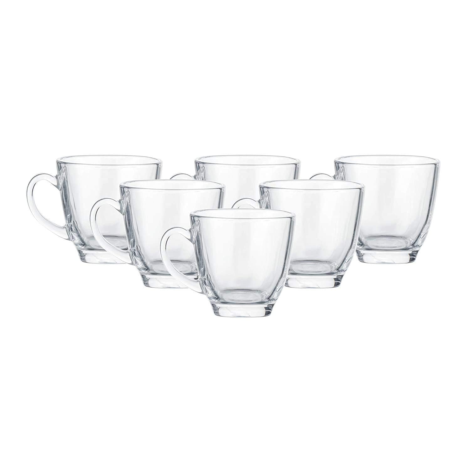 Square Tea Cup 140ml Set of 6