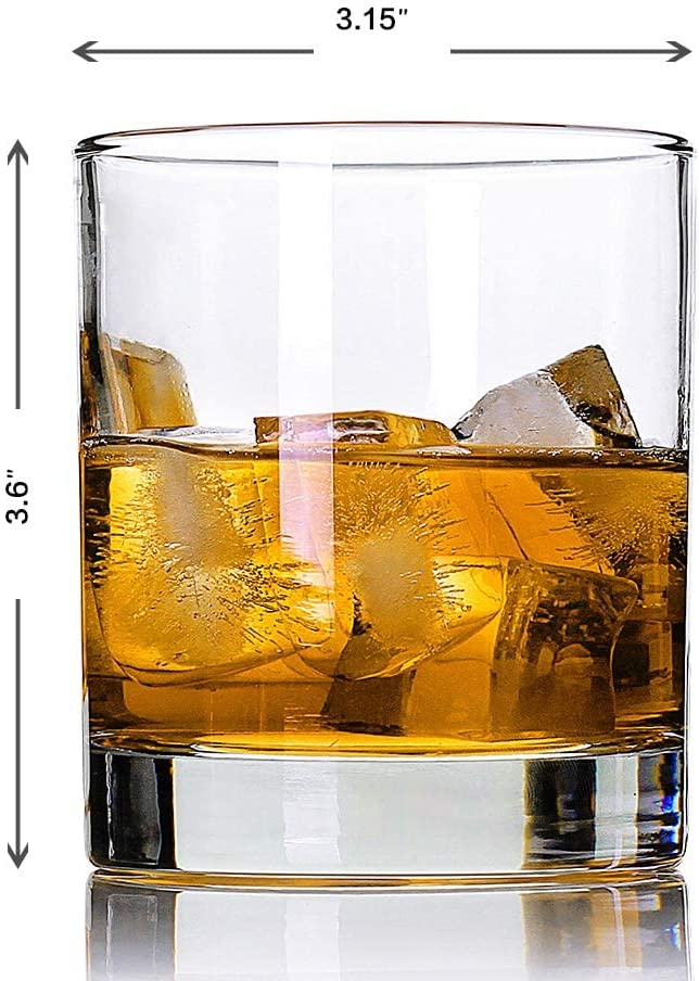 Plaza Round Whiskey Glass 290ml Set of 6
