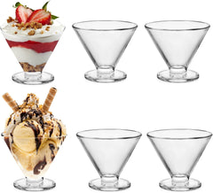 V Shape Ice cream Bowl 250ml Set of 6