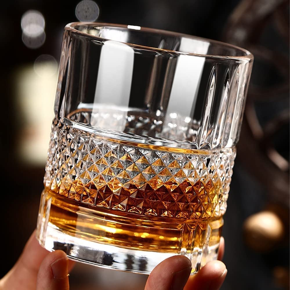 Vintage Whiskey Tumbler 260ml Set of 6