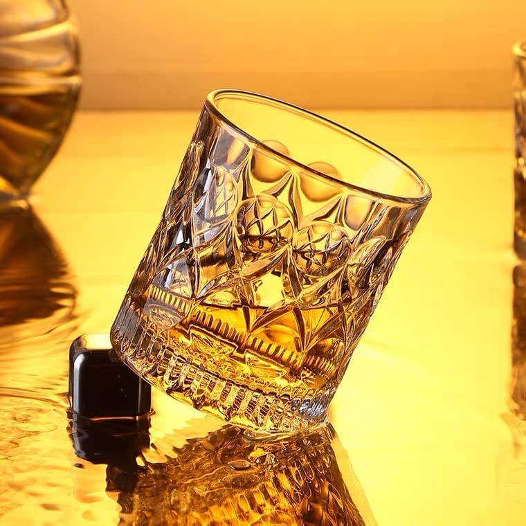 Rain Drop Whiskey Glass 310ml Set of 6