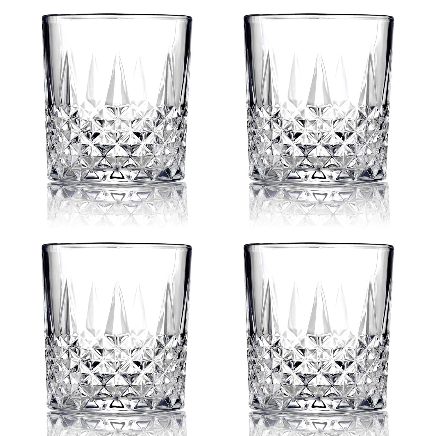 Crystal Rock Whiskey Glass 325ml Set of 6