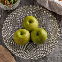 Crystal Fruit Bowl 9 Inch