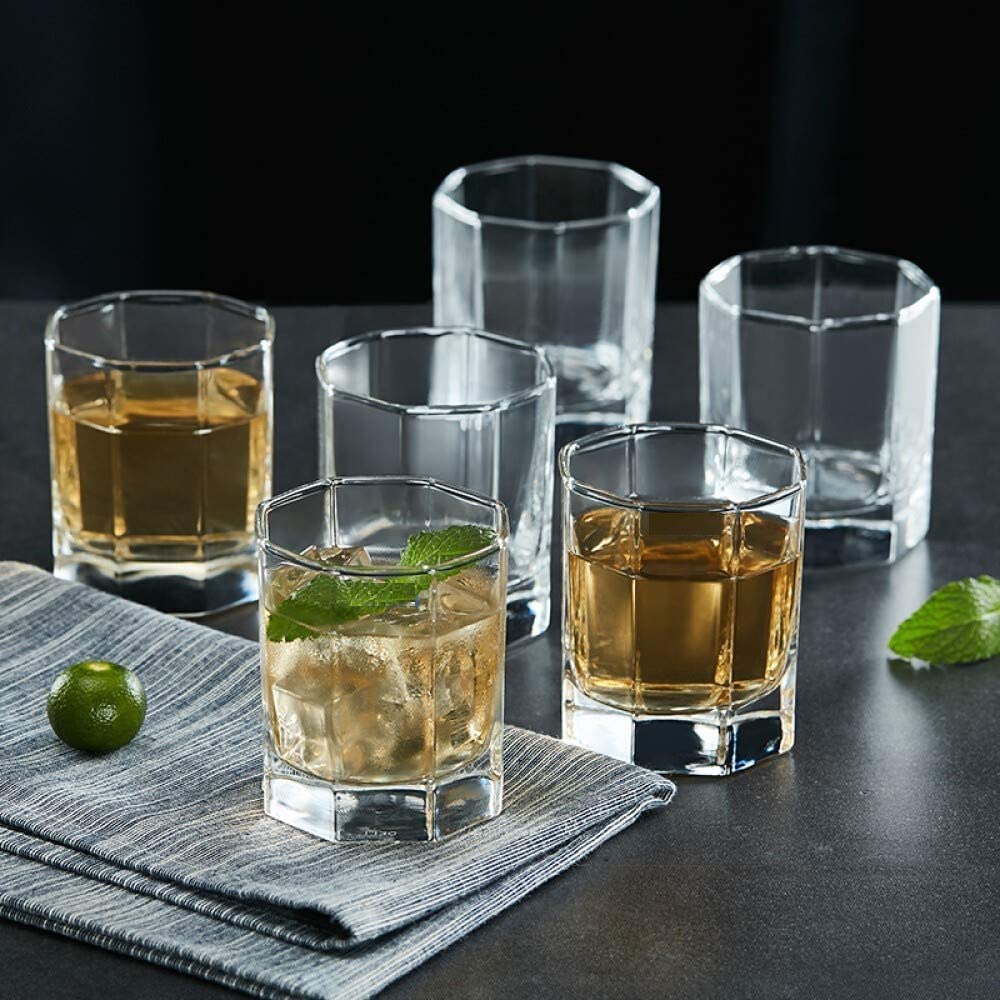 Hexa Glass 200ml Set of 6