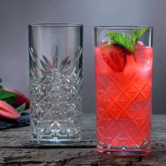 Crystal Juice Glass 330ml Set of 6