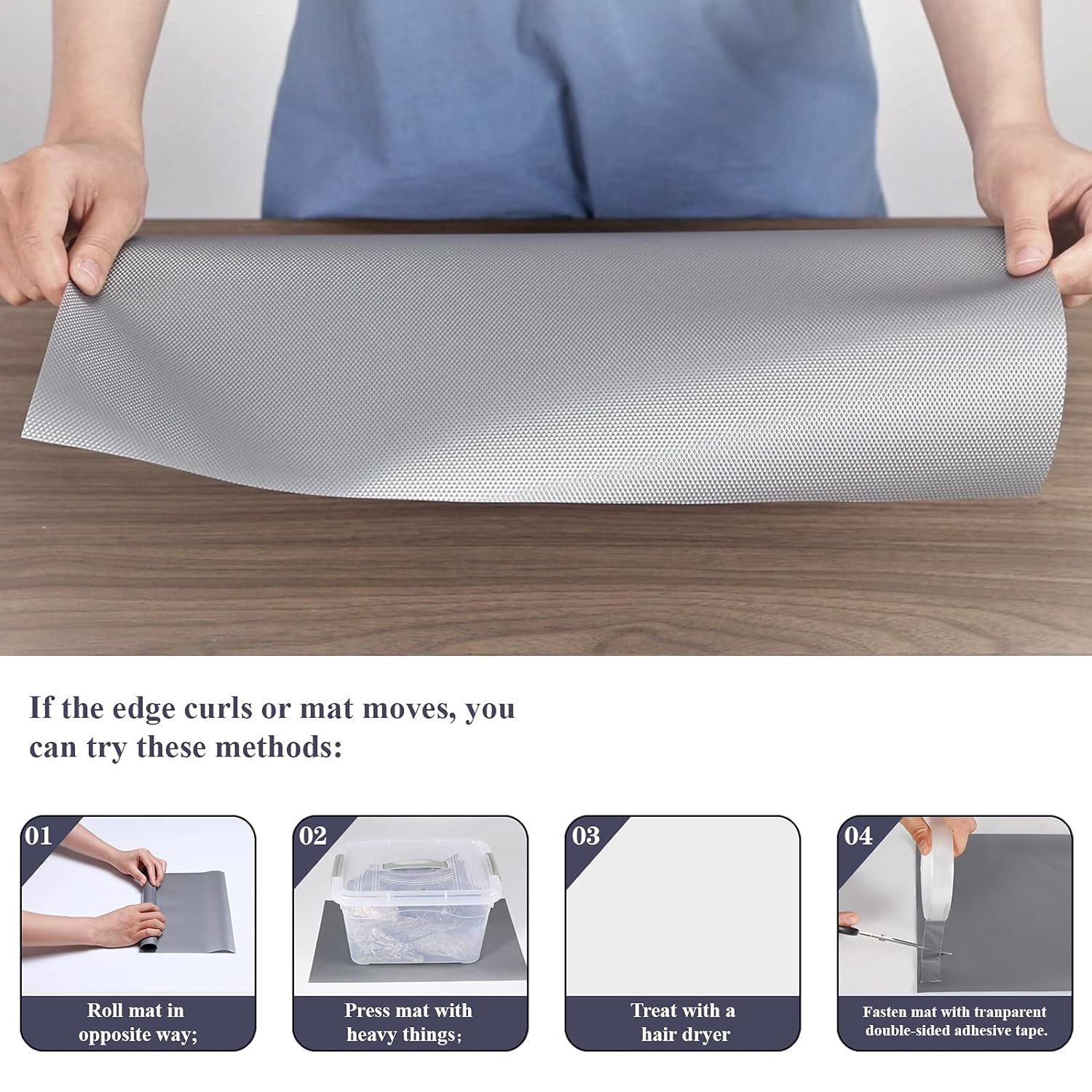 Anti Slip Kitchen Drawer Mat