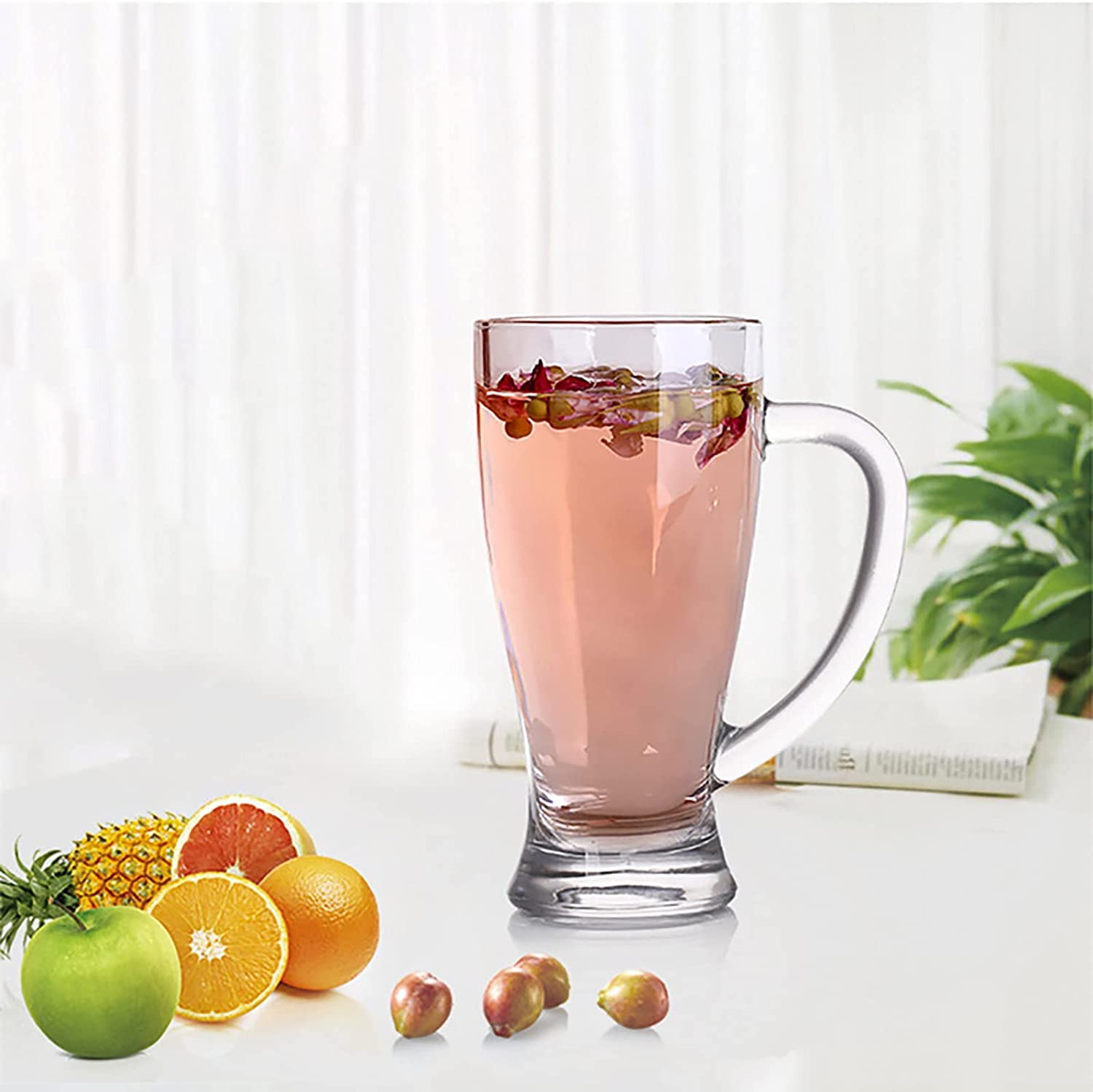 Beer Glass Mug 270ml Set of 6