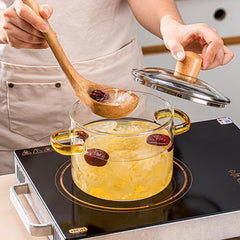 Borosilicate Glass Casserole with Lid 1200ml