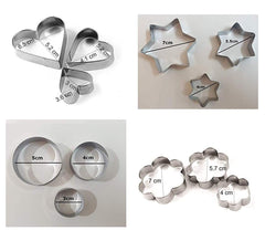 Cookie Cutter 4 Shape 12pcs