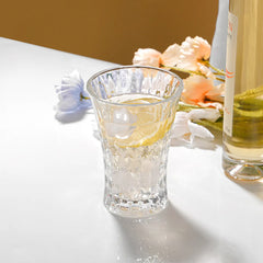 Crystal Tall Narrow Glass 250ml Set of 6