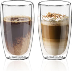 Double Wall Glass Tumbler 450ml