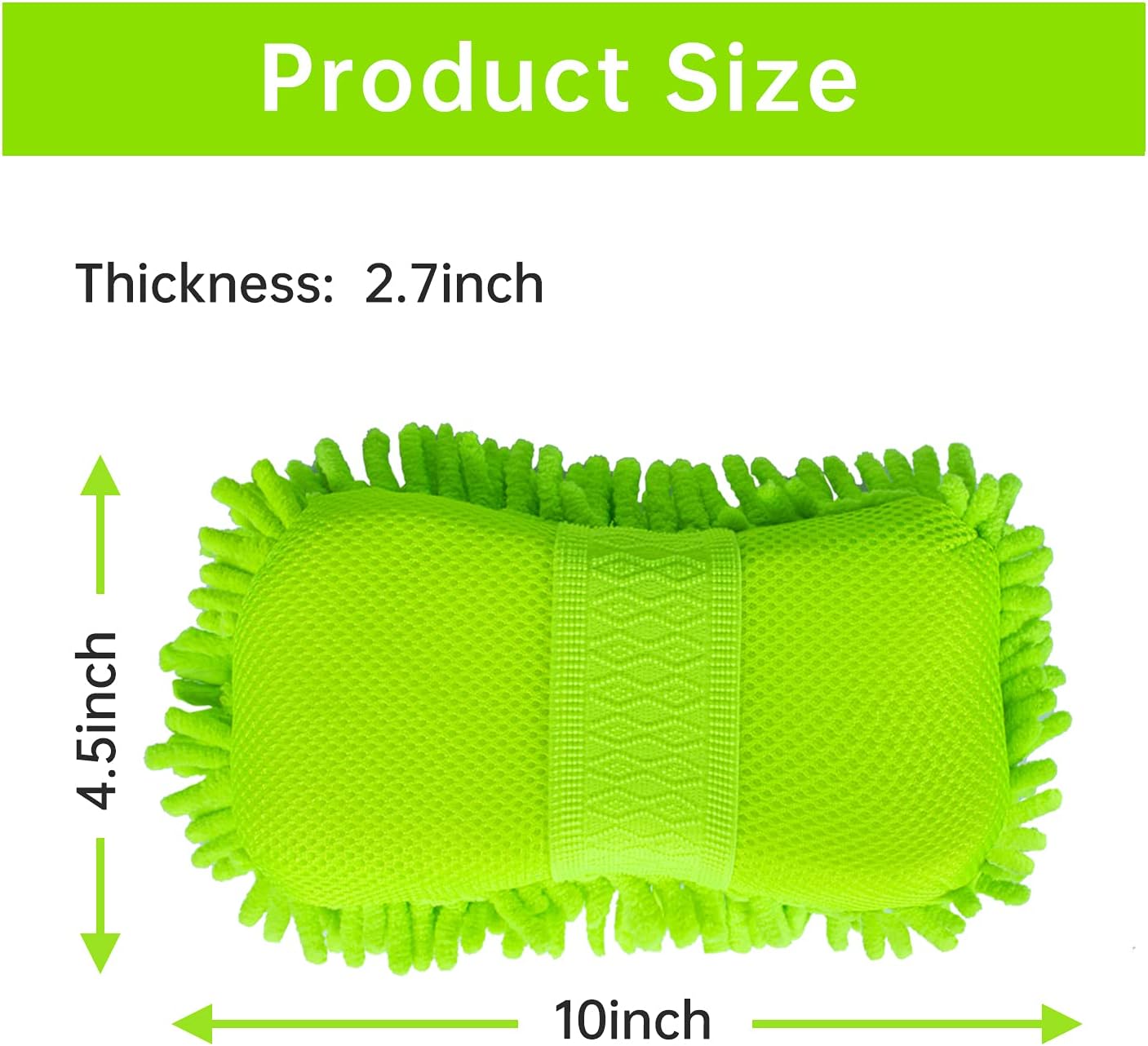 Microfiber Cleaning Sponge Brush