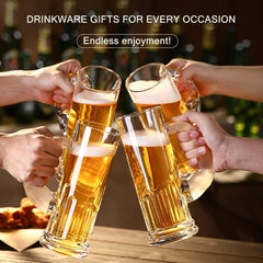 Muscle Beer Mug 600ml Set of 6