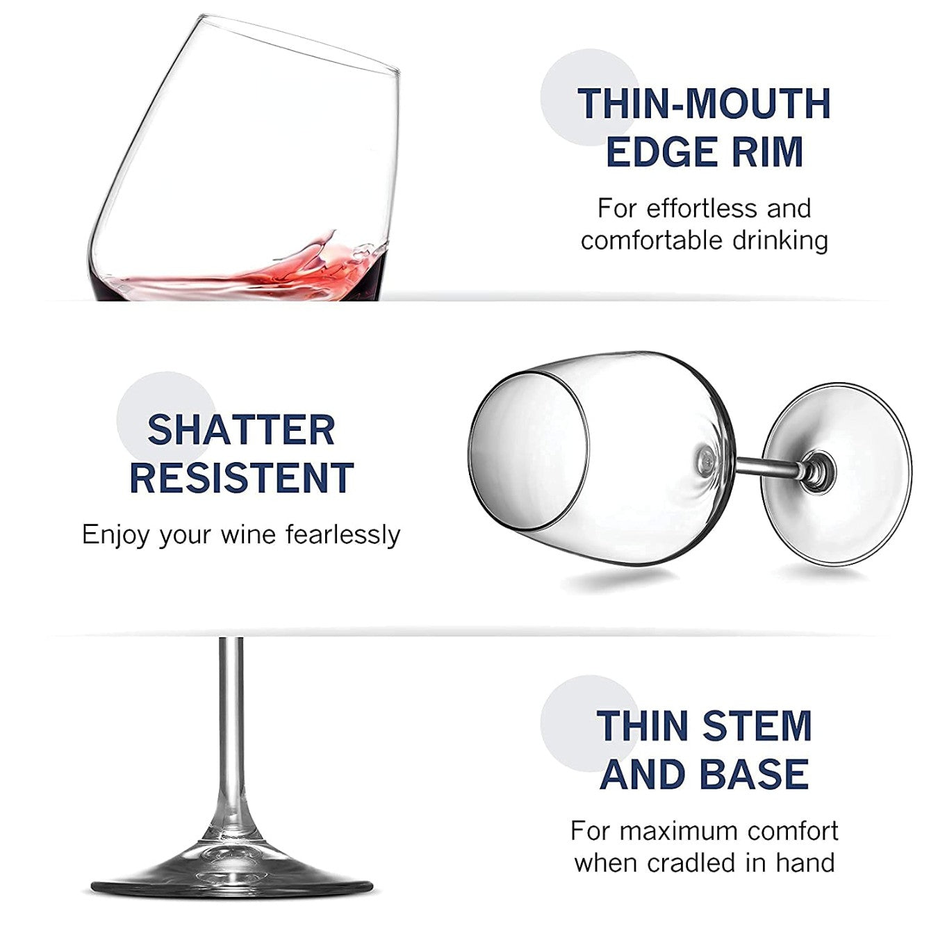 Chardonnay Wine Glass 430ml Set of 6
