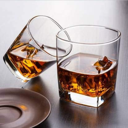 Plaza Square Whiskey Glass 180ml Set of 6