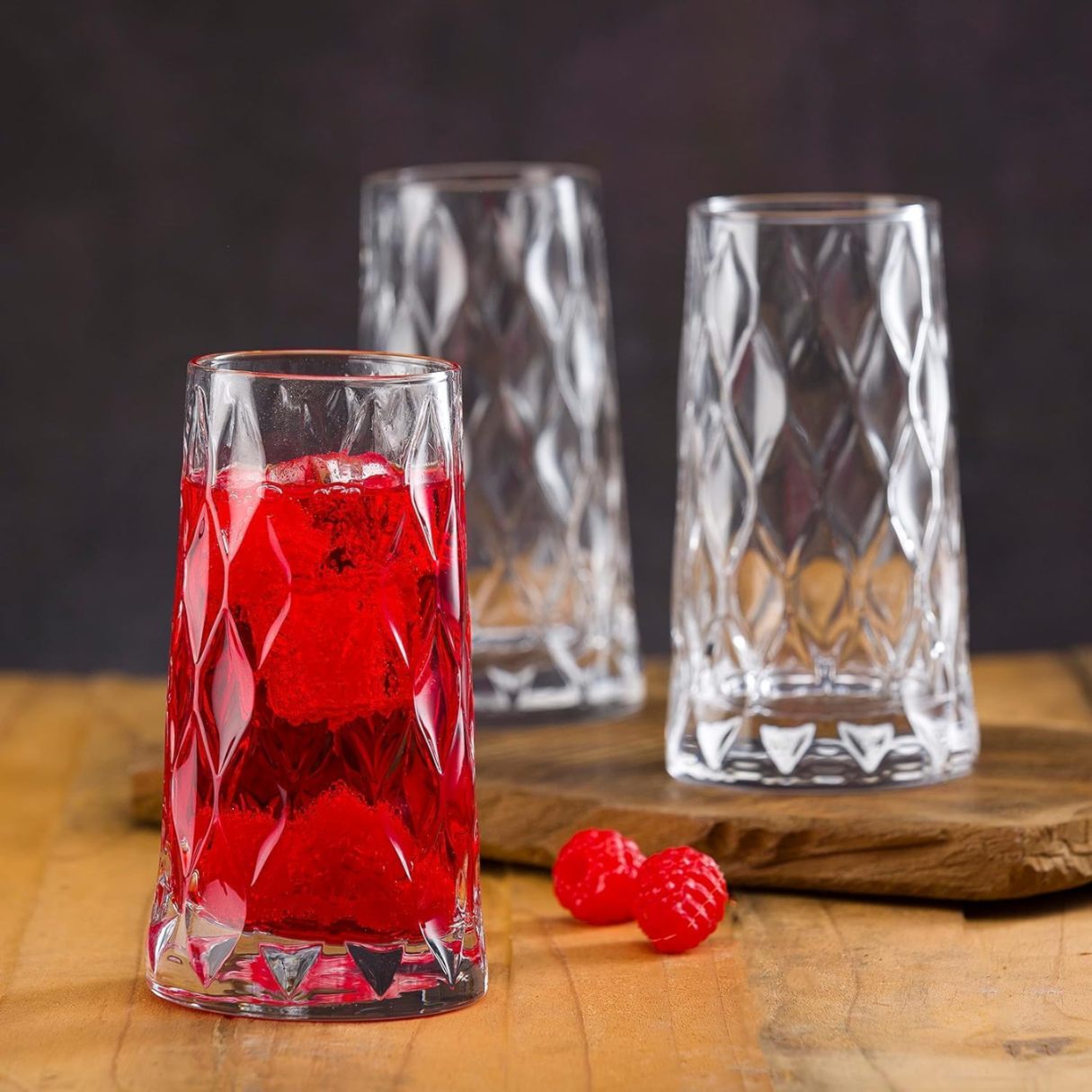 Rhombus Glass 520ml Set of 6