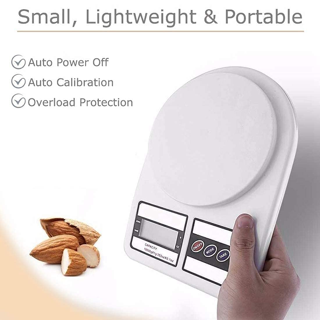 Round Kitchen Scale