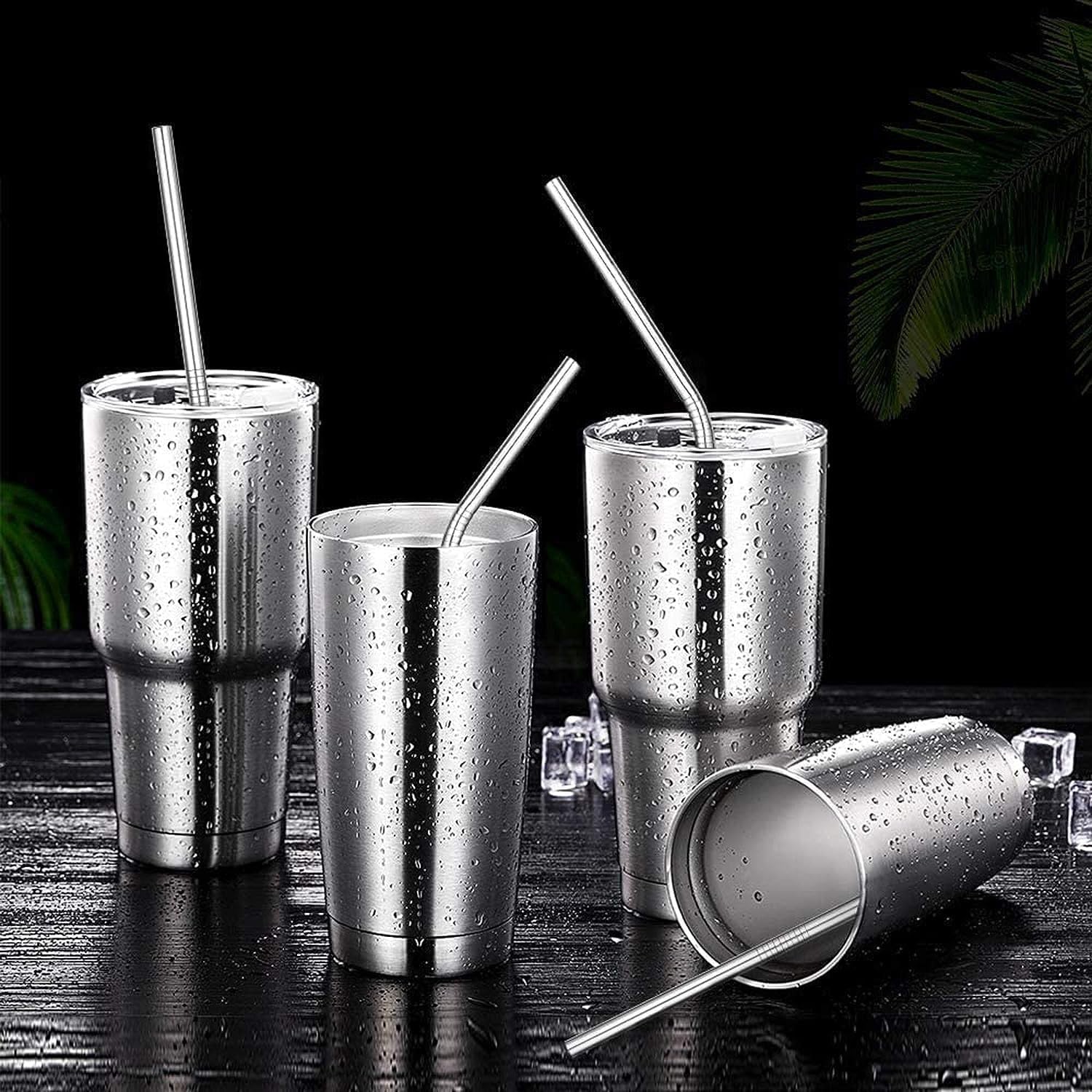 Stainless Steel Straw Set of 10