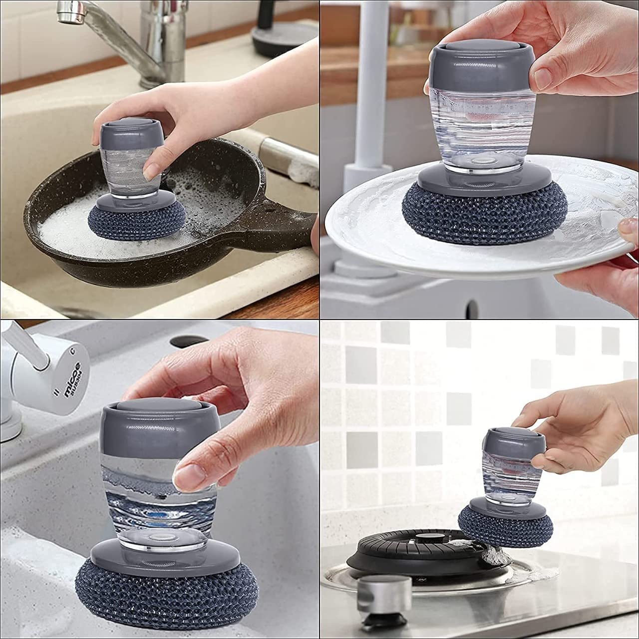 Tar Dish Cleaning Brush